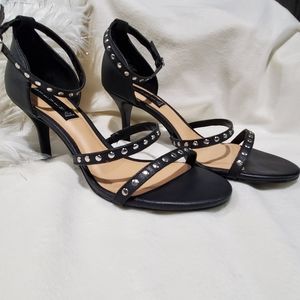 STEVEN by Steve Madden "Vixen" Black Heels 8.5M